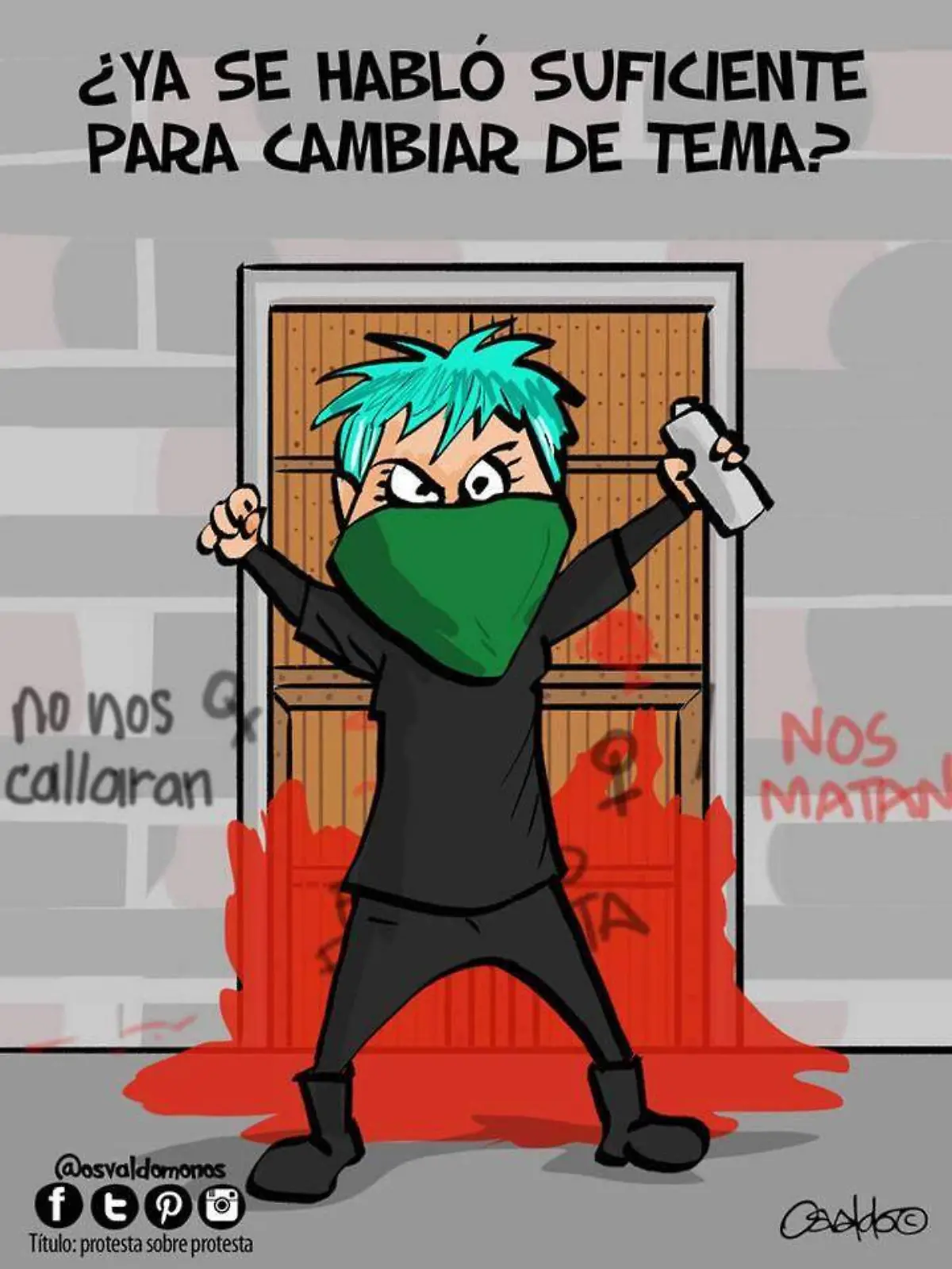 Protesta sobre protesta