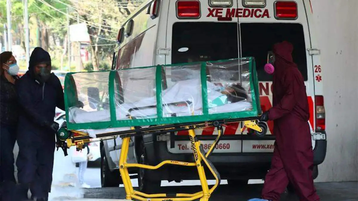 Paciente covid en CDMX