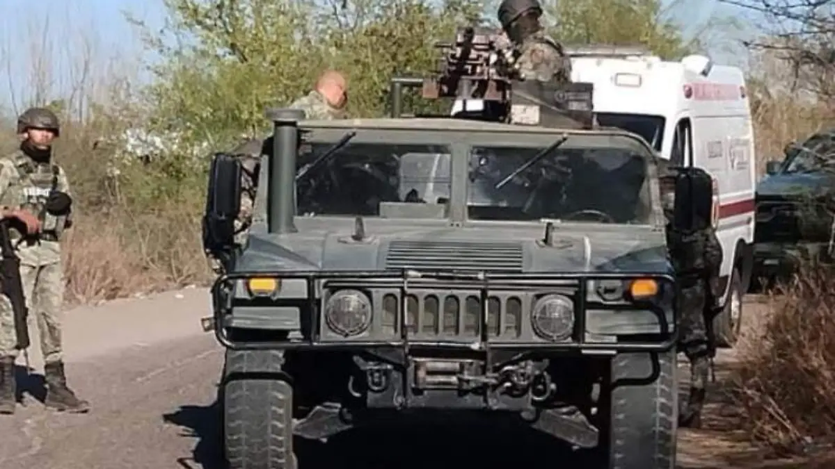 militares - balacera