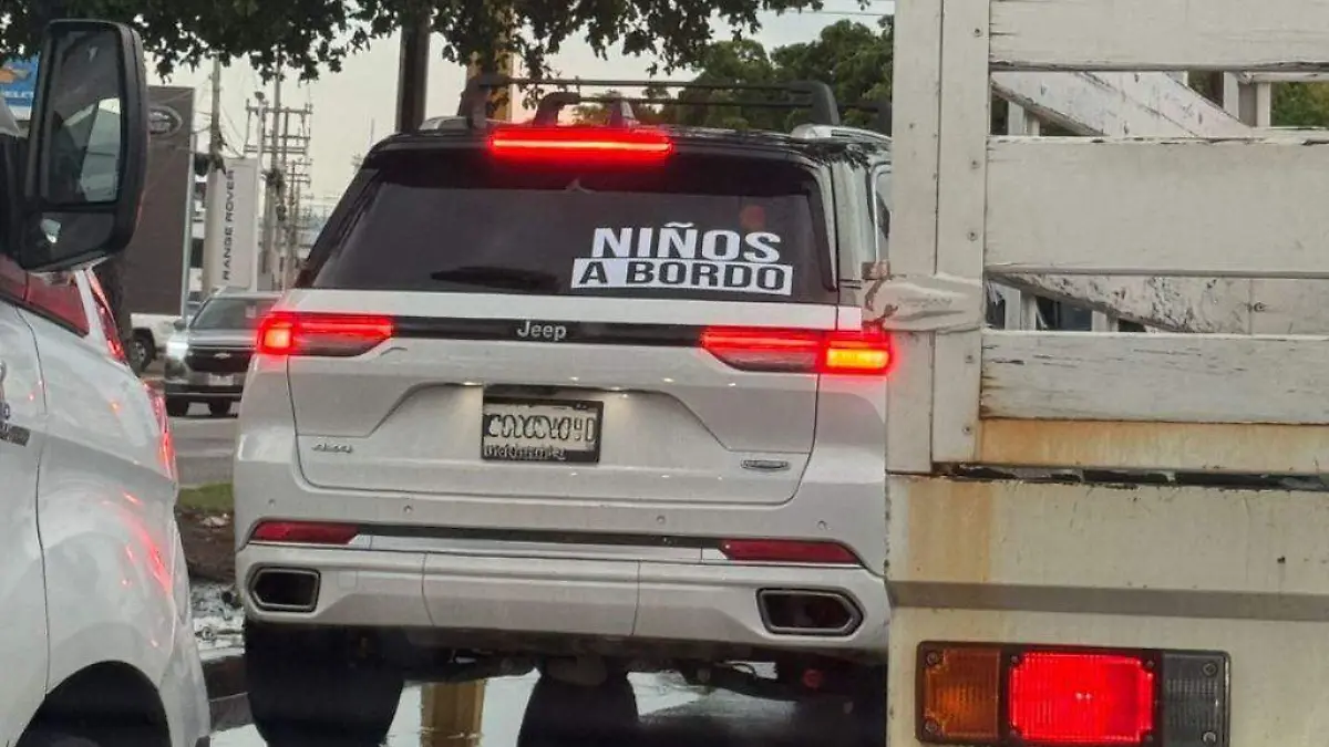 niños -abordo