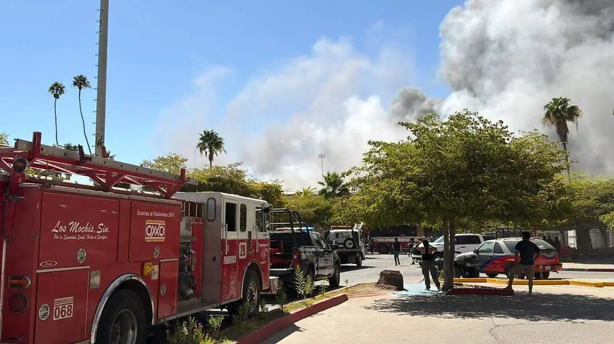 incendio - mochis - b omberos