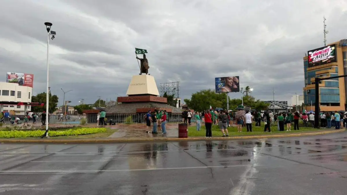 lluvia canasta