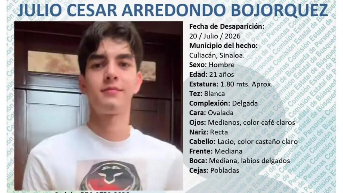 Desaparecido Julio Arredondo