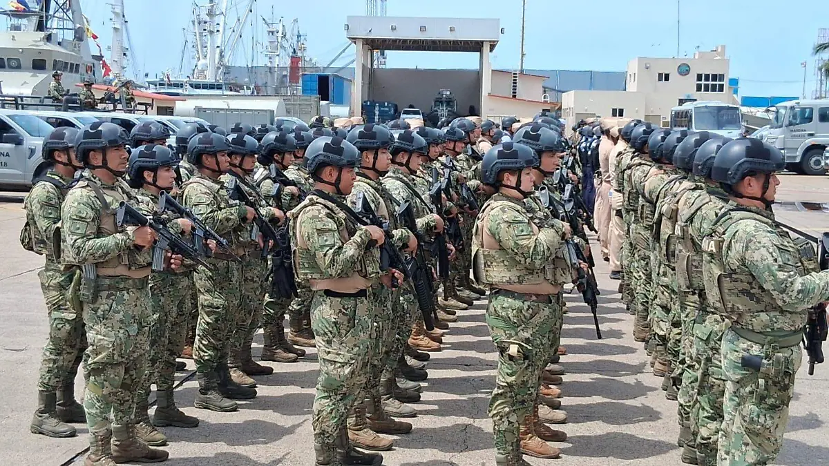 Marina despliega a más de mil 700 elementos en Mazatlán
