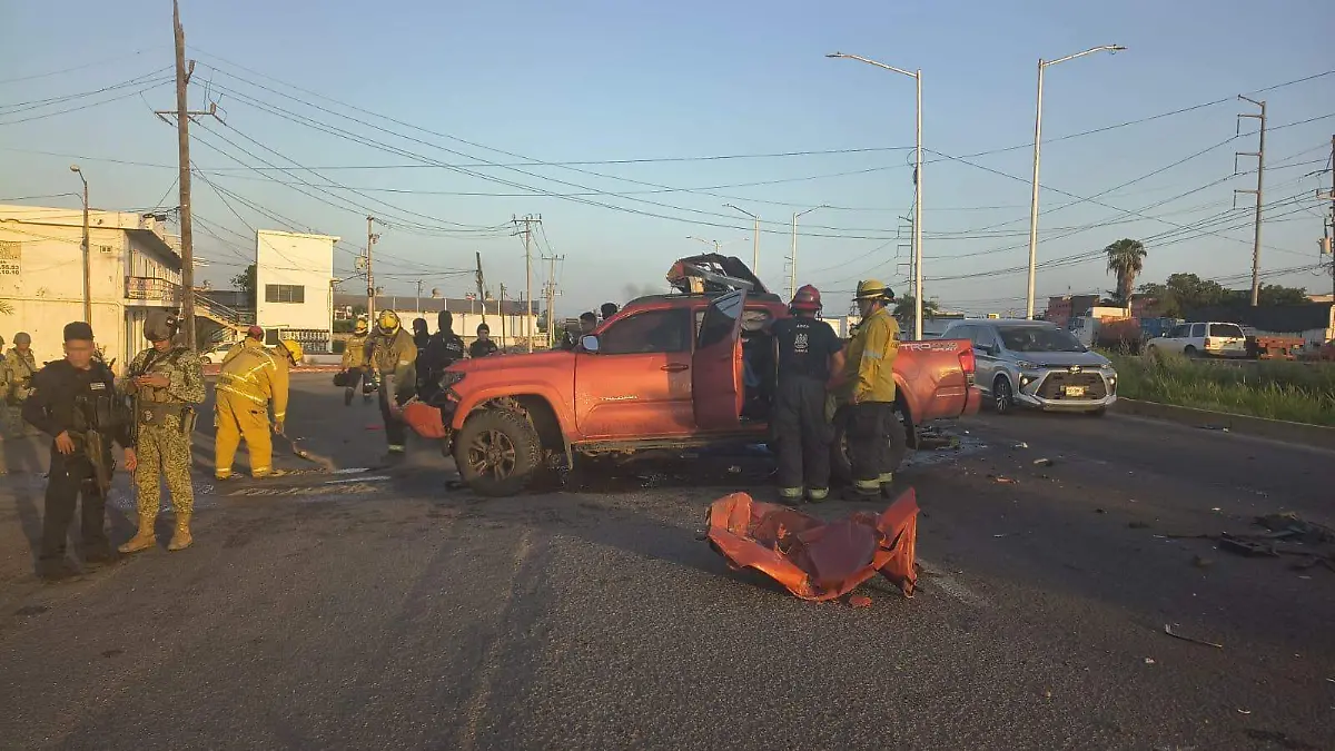 Volcadura en La Costerita