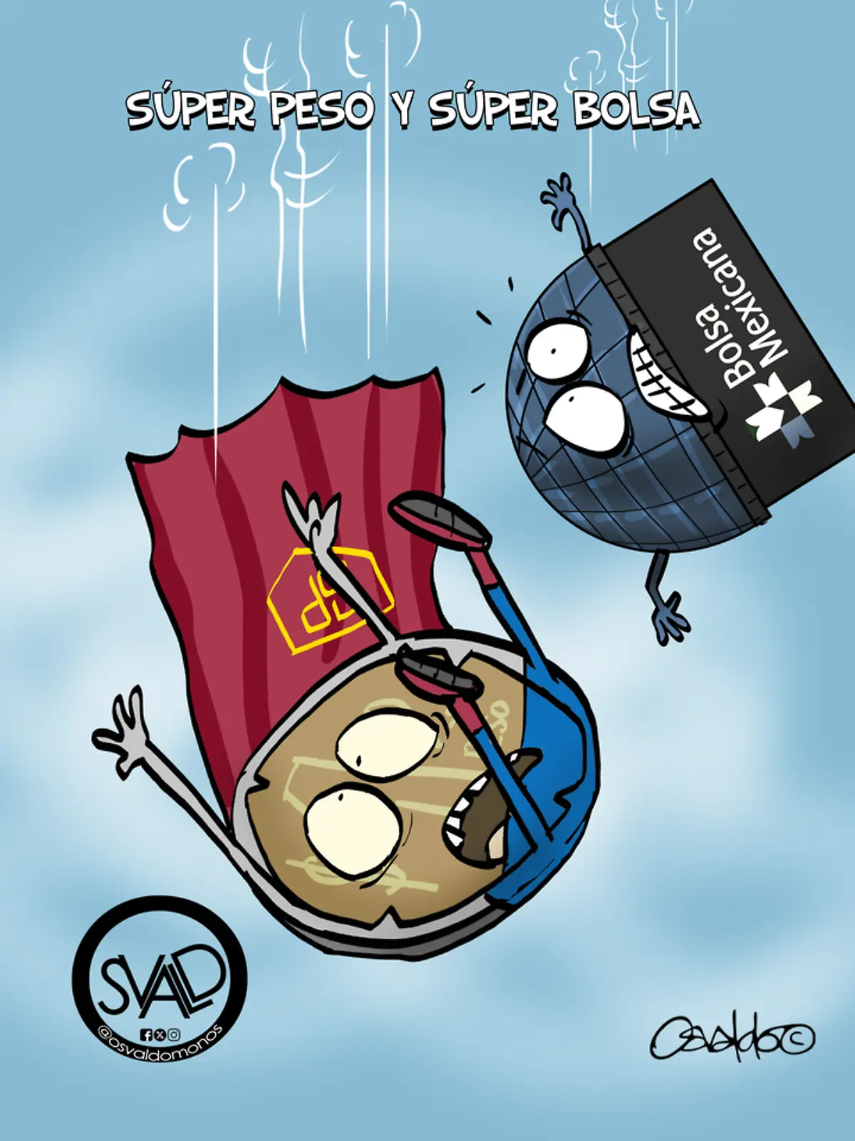 Súper peso y súper bolsa