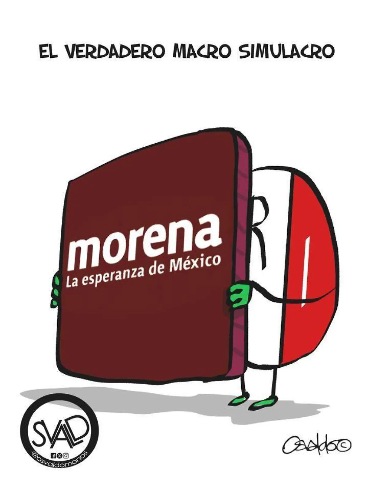 El verdadero macro simulacro