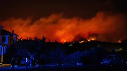 Incendios en Grecia
