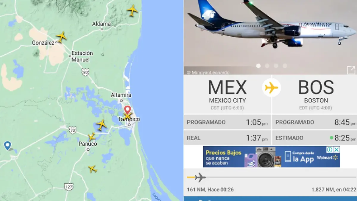 La aplicación proporciona cobertura casi global gracias a una red de más de 20,000 receptores de monitoreo llamados ADS-B