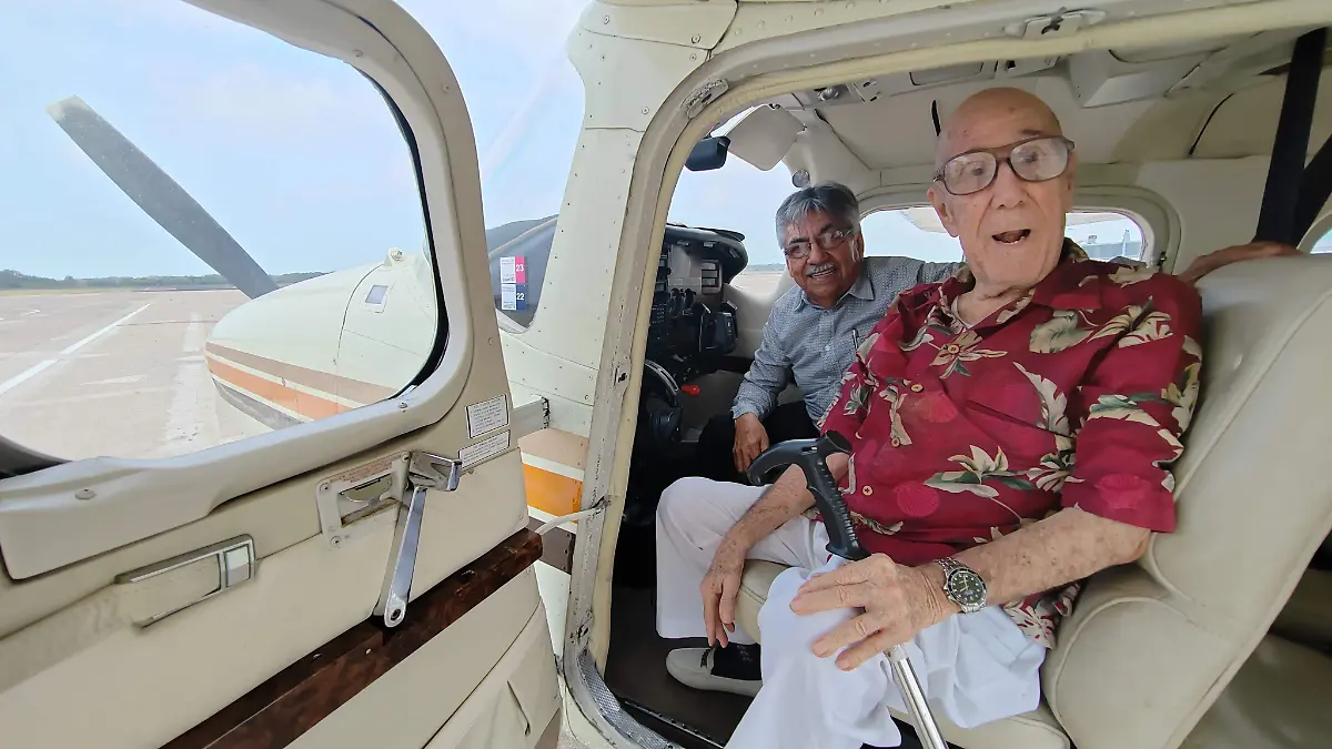 Más de 15 mil horas de vuelo; hazañas y bromas del piloto Amilcar Carrascosa