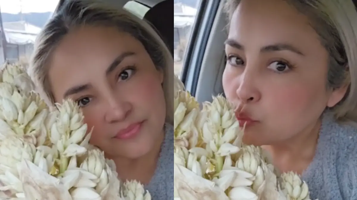 Le regalan ramo buchon