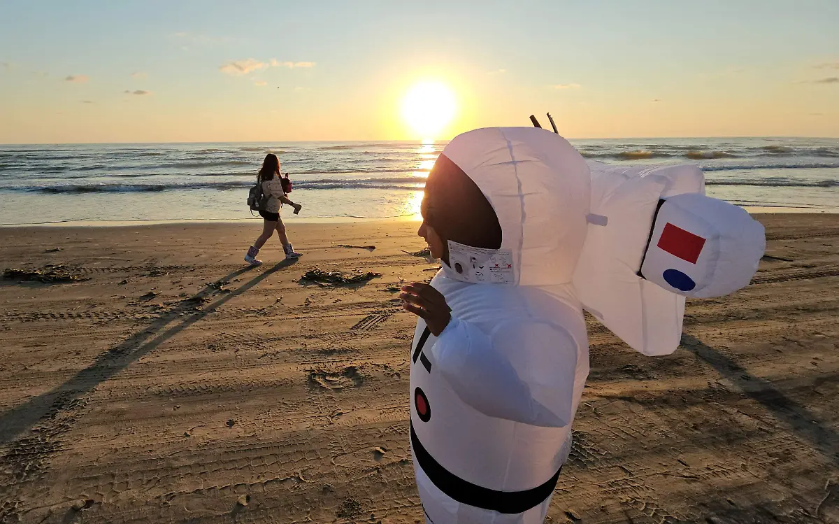 La niña de 10 años, que tuvo la oportunidad de ver este hecho histórico, reconoció que por momentos le dio miedo