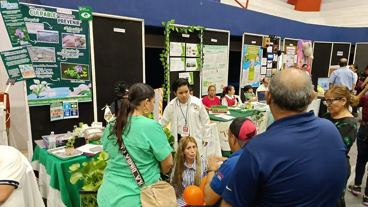 En esta exposición participaron 93 proyectos de alumnos desde preescolar, primaria, y hasta nivel superior