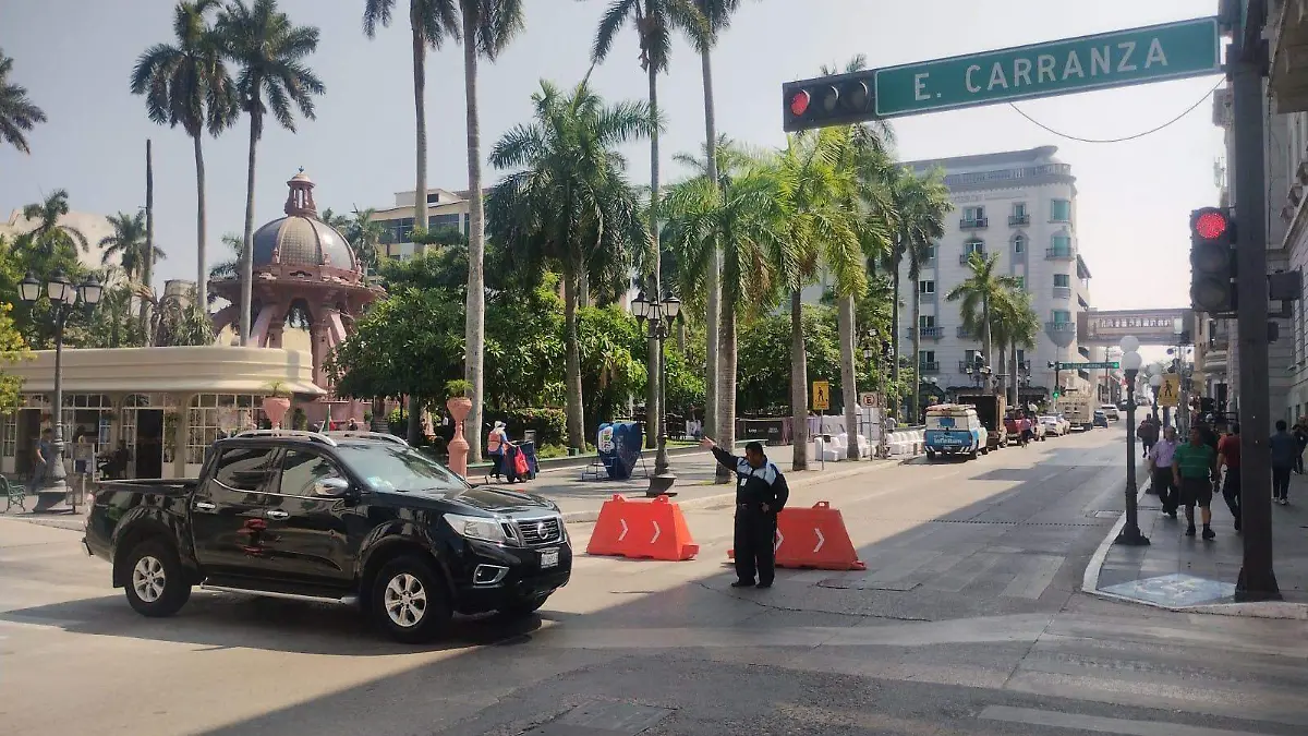 Los automovilistas que pretenden circular por esta zona tendrán que desviarse 