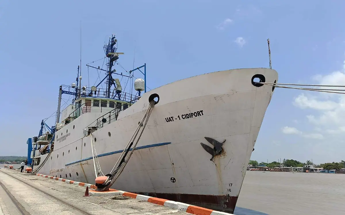 Pondrán en operación el buque oceanográfico UAT-1 Cidiport Alejandro del Ángel (3)