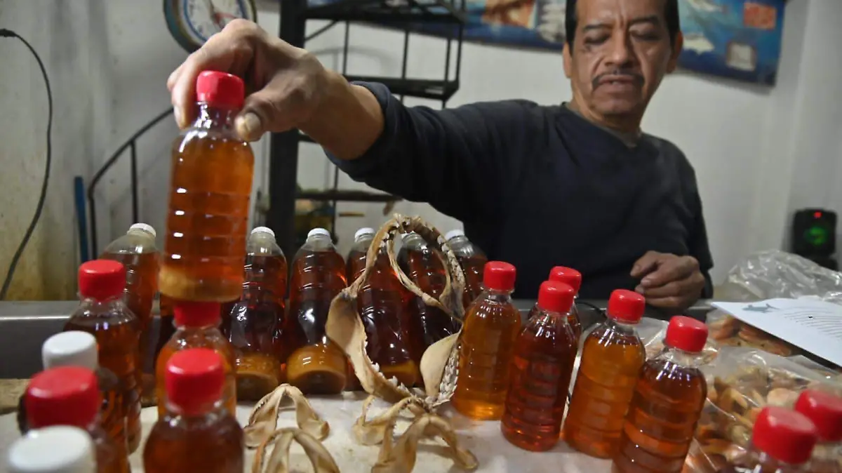 El aceite de hígado de tiburón es bien comercializado 