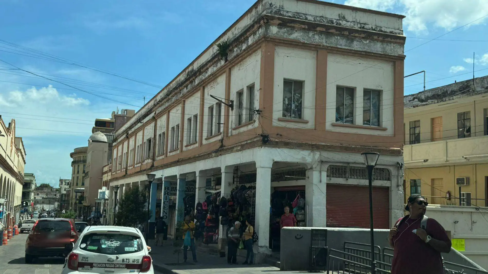 De los 500 edificios en riesgo en la zona centro de Tampico, 180 están en rojo 