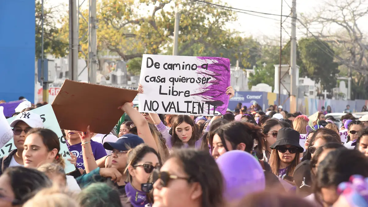 Marchan por el 8M en Tampico y Tamaulipas 2