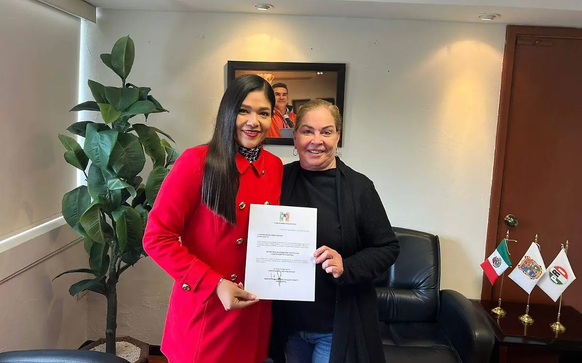 Mayra Ojeda nueva secretaria de operación política del PRI Tamaulipas  