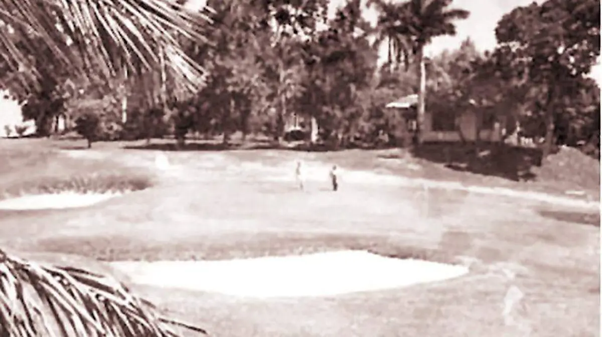 Tuvo un campo de golf
