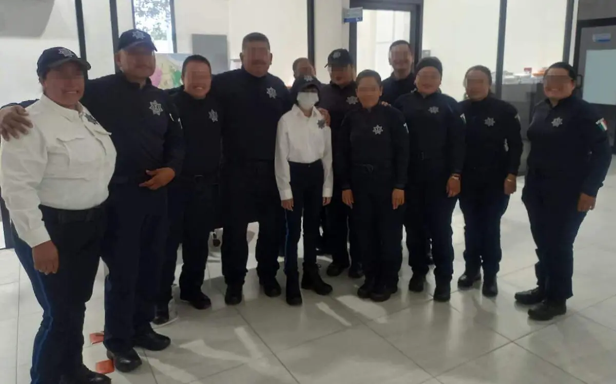 Guardia Estatal cumple sueño a Camila 