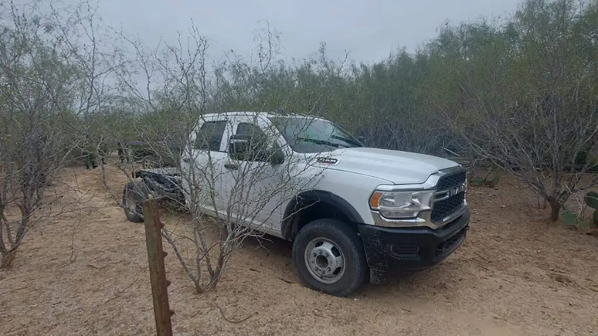 Armas y vehículos blindados decomisan en Tamaulipas  