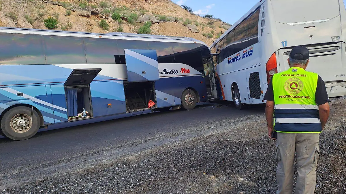 La Vocería de Seguridad Tamaulipas confirmó el accidente vial 