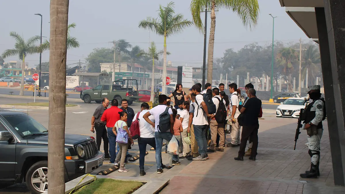 Incendio en Arteli Norte en Altamira