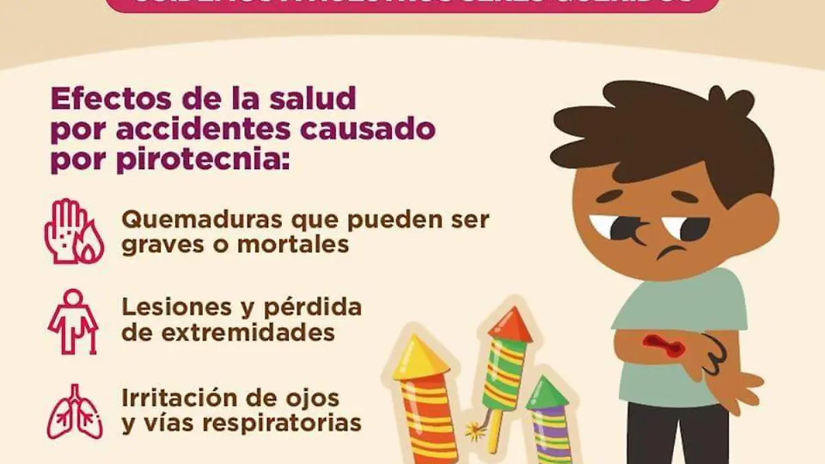 Gobierno de Nuevo Laredo advierte riesgos sobre el uso de pirotecnia