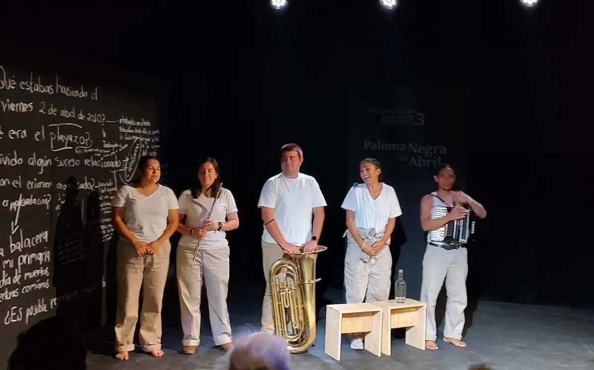 En su presentación en el Festival Internacional Teatro sin Fronteras