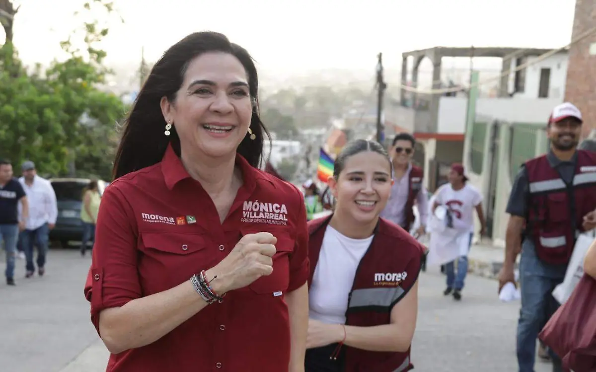 Mónica Villarrealcandidata de la Coalición Morena-PT-Verde Ecologista,  Comité de Campaña