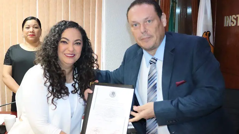 Olga Sosa recibe constancia de senadora electa por Tamaulipas