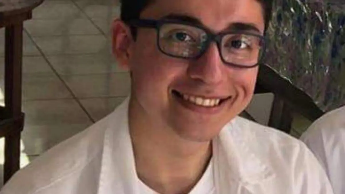 Andrés Melo agradeció a los profesores su apoyo y conocimientos transmitidos | Cortesía: Andrés Melo