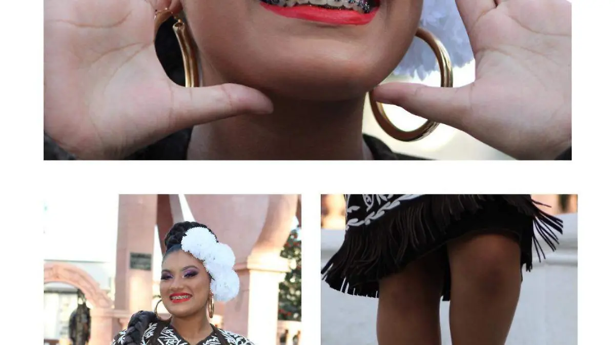 Mía Angeline, bailarina de huapango 