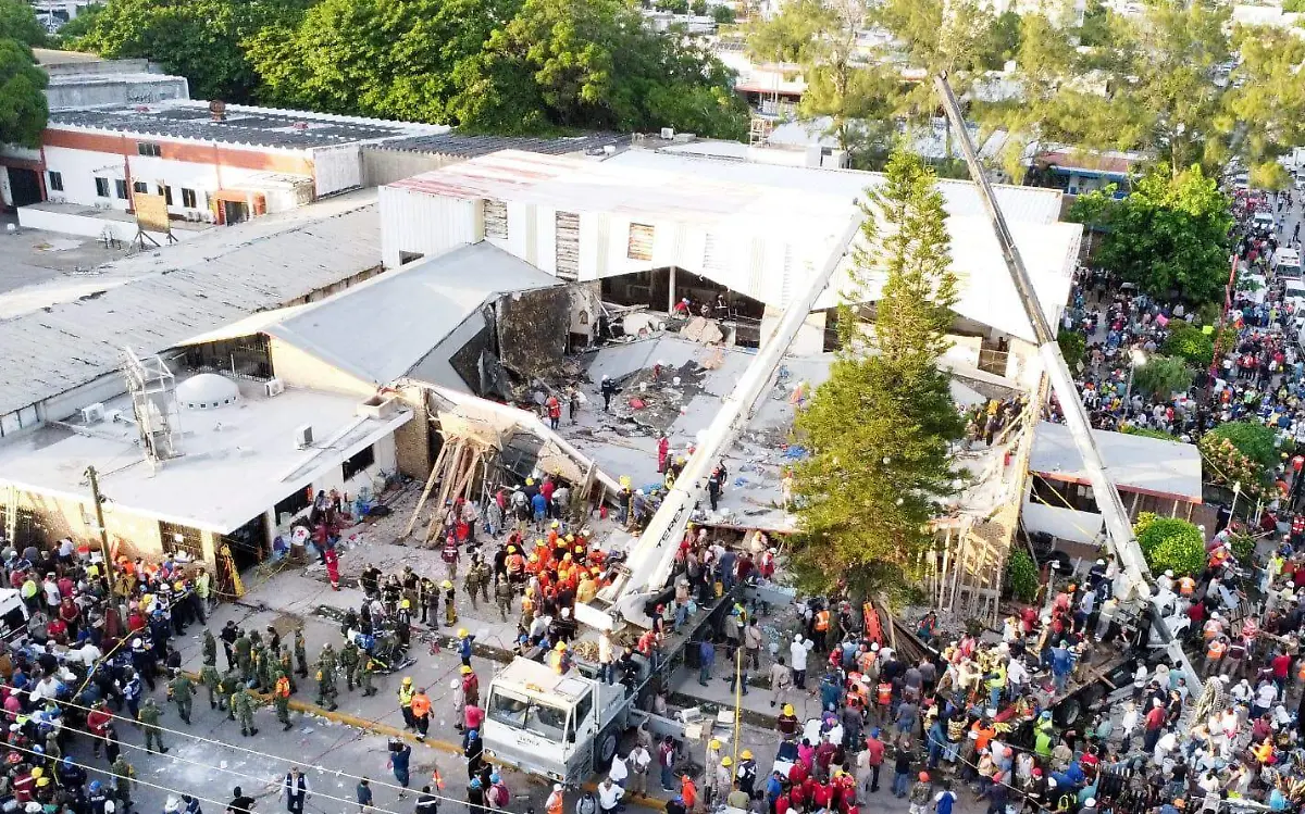 El derrumbe de la iglesia en la colonia Unidad Nacional de Ciudad Madero cimbró al mundo entero José Luis Tapia