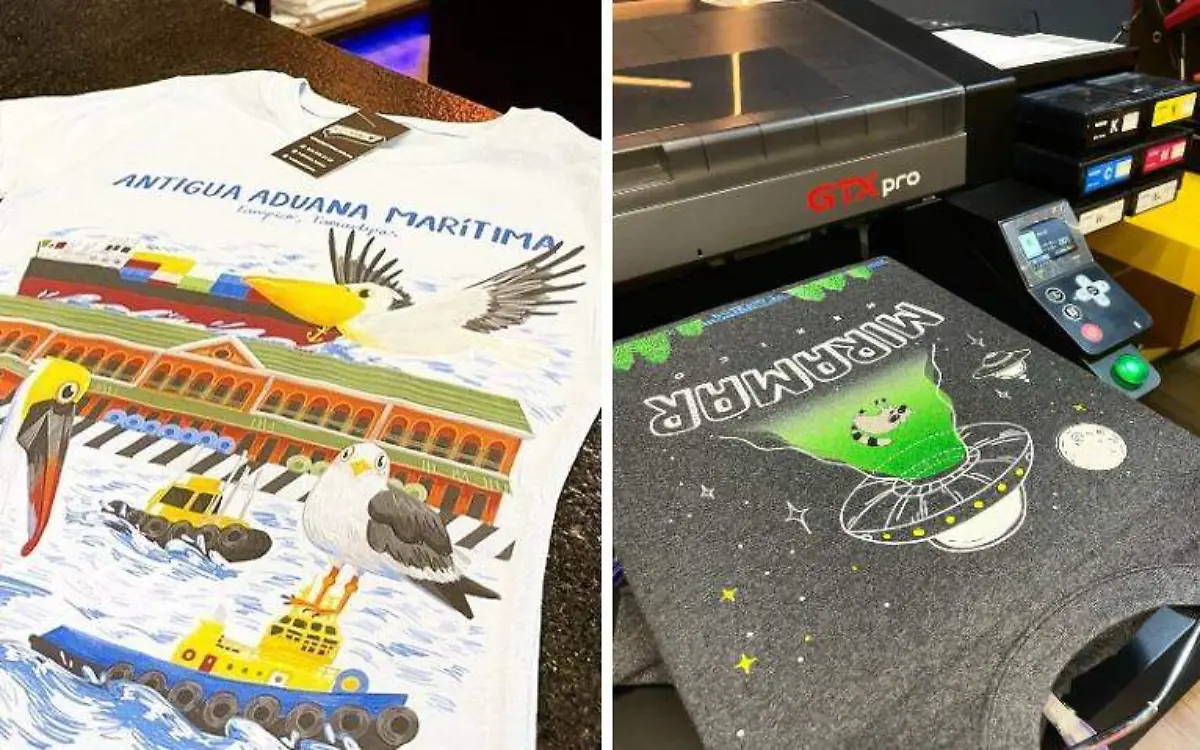 Playeras inspiradas en los atractivos turísticos de Tampico y Ciudad Madero