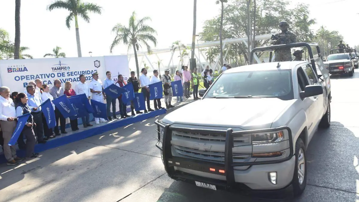 Blanca Navidad 2022 de Tampico contará con 250 elementos de seguridad