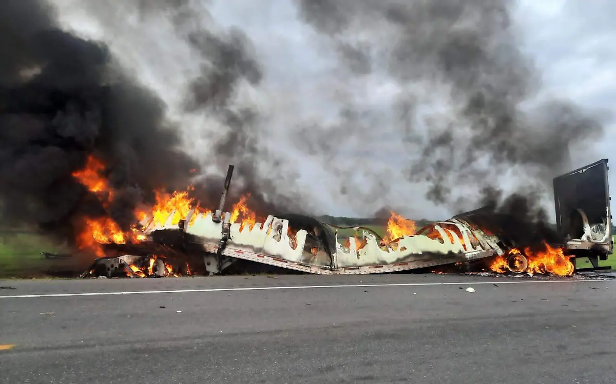El mortal accidente en la carretera Ciudad Victoria-Zaragoza ya suma 26 víctimas Guardia Estatal