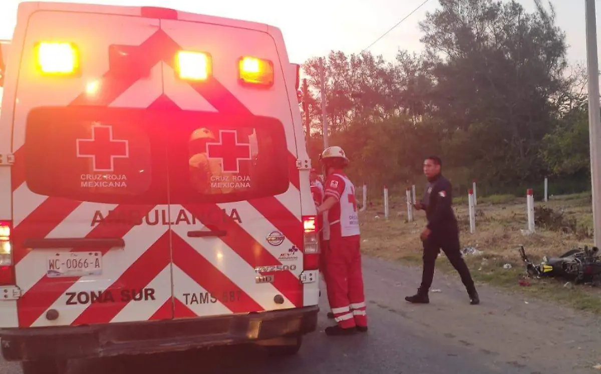 Trágico domingo, un motociclista murió al derrapar de la frágil unidad  (2)