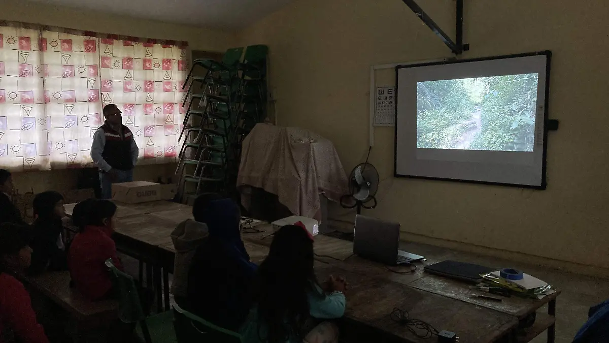 En octubre del 2022, el cortometraje fue presentado en la primaria de Mancornadero