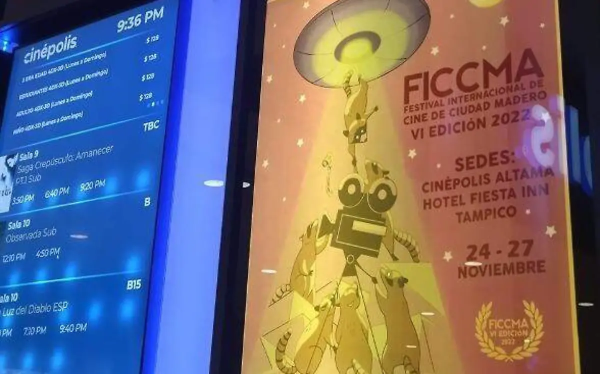 El Festival Internacional de Cine de Ciudad Madero celebra su sexta edición Ficcma