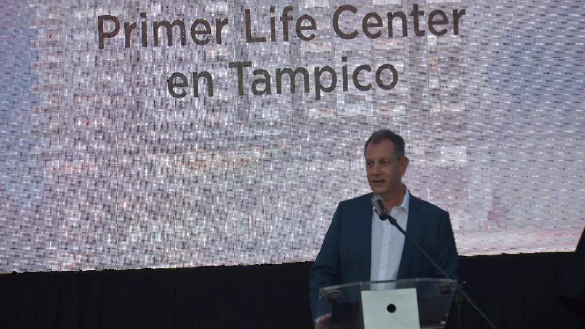 Jorge Adonie, director del proyecto del primer life center en Tampico