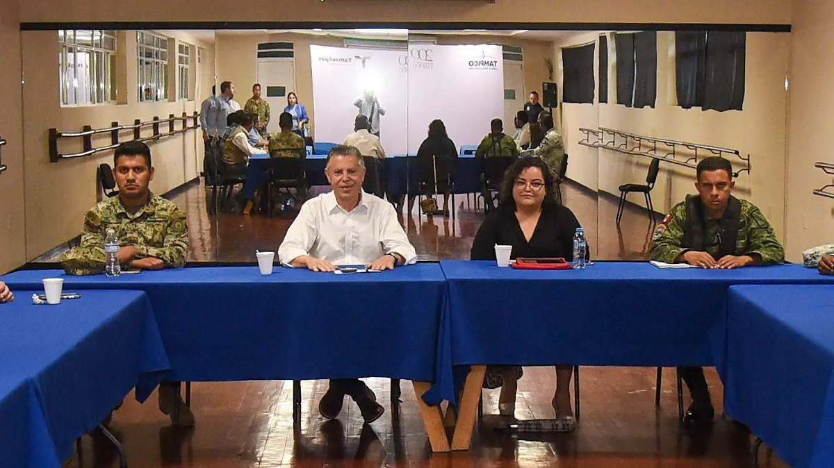 Se reúnen en Tampico por seguridad de Semana Santa