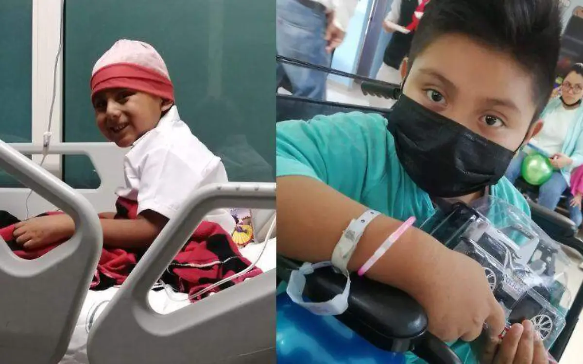 Piden apoyo económico para Ian y Ángel que padecen enfermedades 