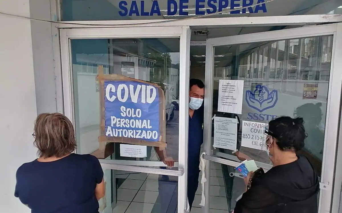 Hospital del ISSSTE en Tampico dando atención especial a casos de Covid-19 José Luis Tapia (Archivo)