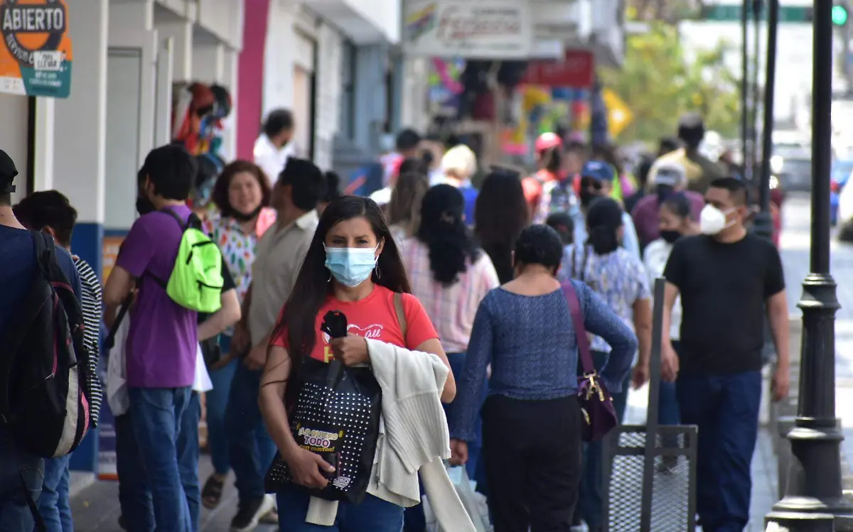 Afluencia en el centro de Tampico Alejandro del Ángel