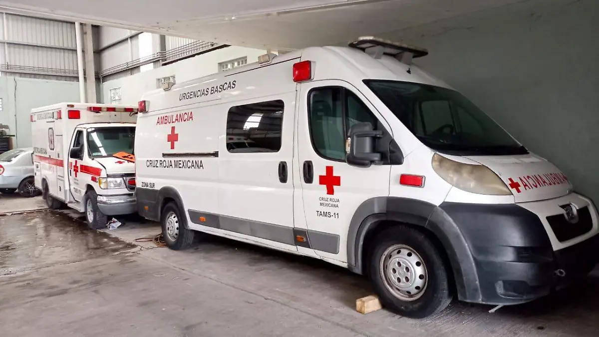La mitad de las ambulancias de la Cruz Roja están descompuestas Yadira Hernández (2)