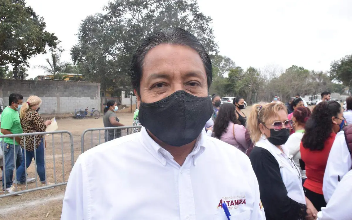 Santiago Cerecedo Maya, delegado de Tránsito y Vialidad en Altamira | Miguel Díaz