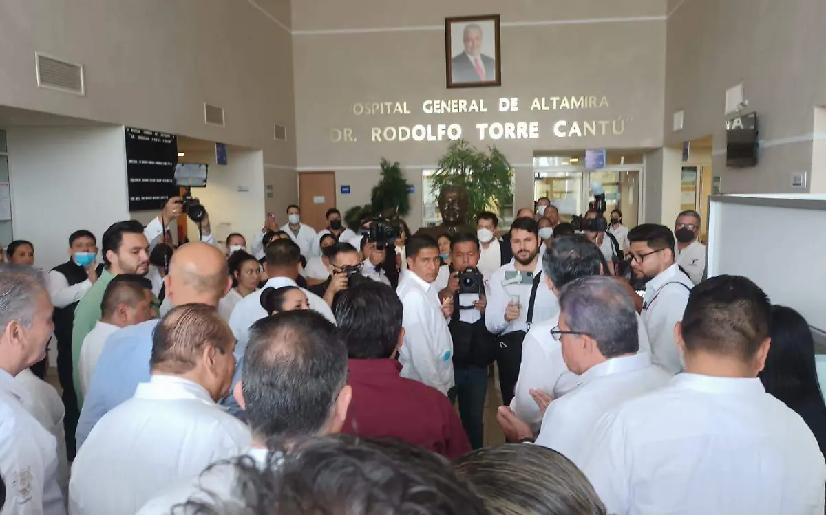 Con una extensa agenda por parte del Director General del IMSS, Zoé Robledo, llegó a la zona sur de Tamaulipas este miércoles 22 de febrero