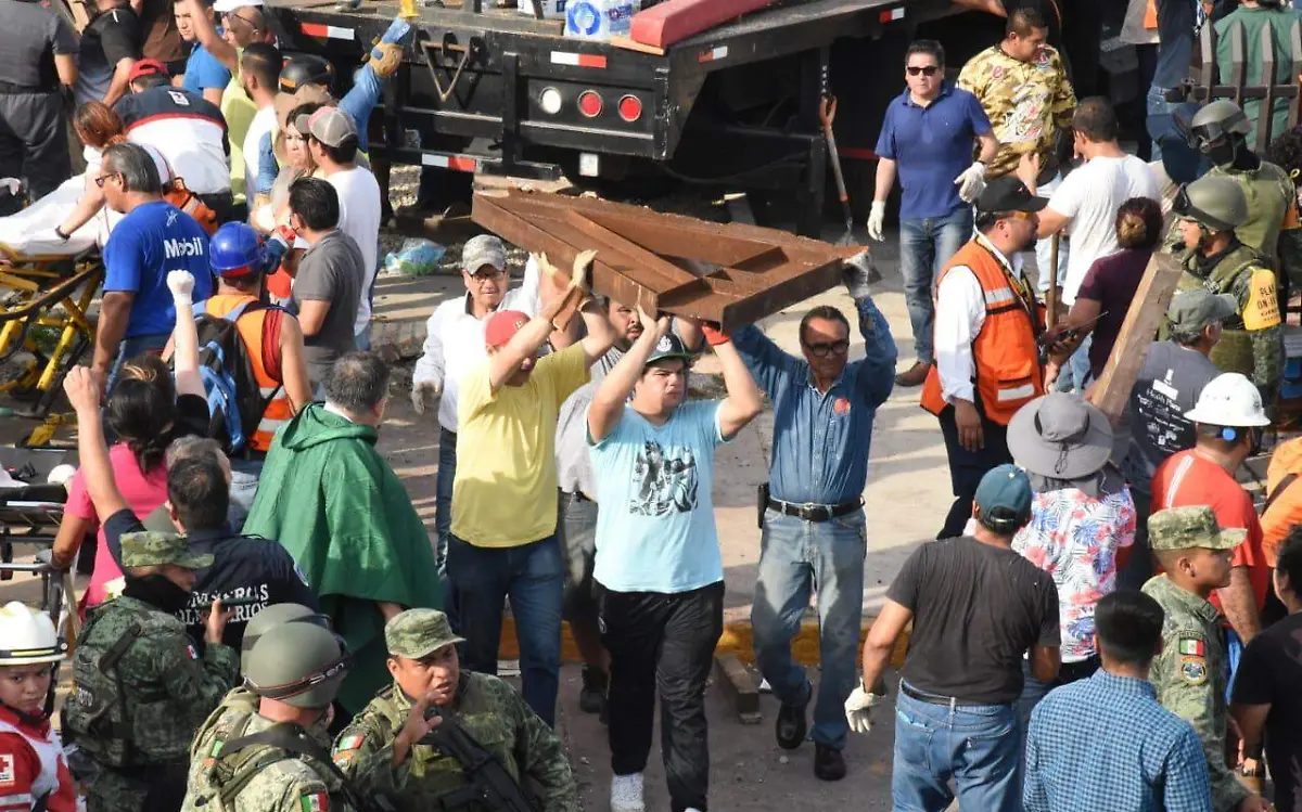 Cruz Roja pide a población devolver herramientas usadas en el derrube de la iglesia de la Santa Cruz 